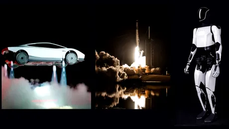 Financial Times: Tesla și SpaceX ar putea fuziona pentru a realiza mașini, roboți și nave spațiale. Valoarea: 3.600.000.000.000 $