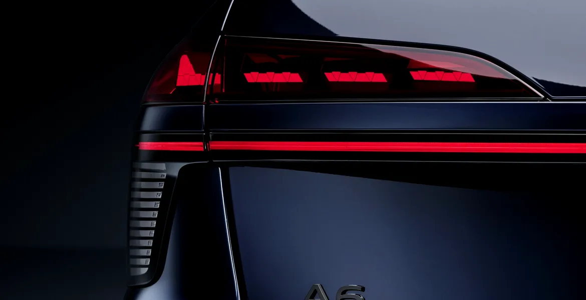 Audi a publicat prima imagine cu viitorul A6 sedan. Noul model va debuta în aprilie