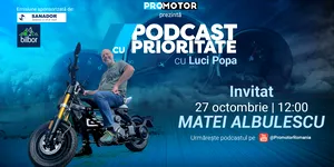 Matei Albulescu, invitat la ProMotor în „Podcast cu Prioritate” #84. Cum a făcut trecerea de la poziția de director la Porsche la cea de instructor moto