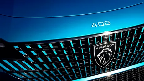 Peugeot confirmă lansarea noului SUV coupe 408 printr-o imagine-teaser