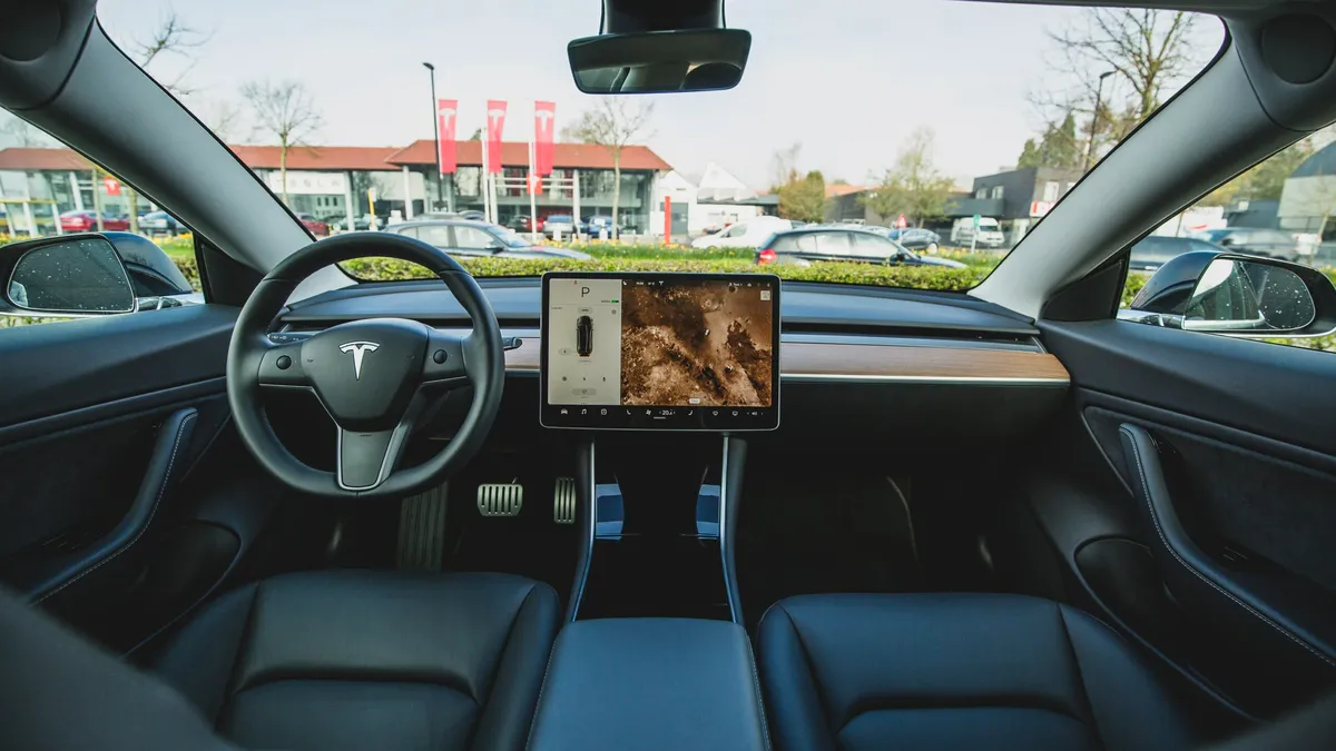 Tesla promovează funcția de condus autonom pentru un șofer care își pierde vederea