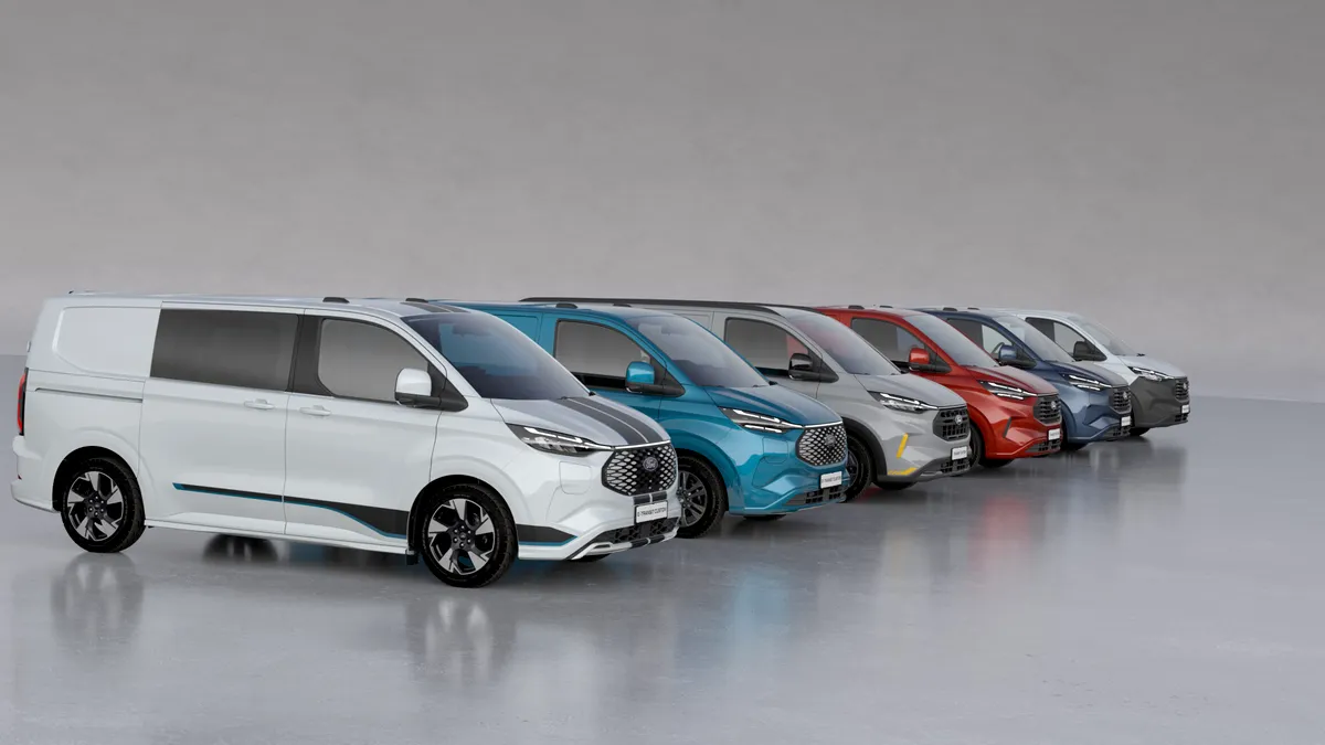 Ford E-Transit Custom - inovații în premieră la IAA Transportation 2022