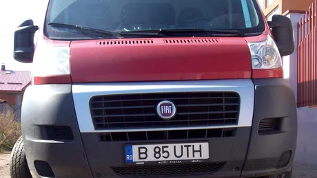 Fiat Ducato 120 Multijet - test practic