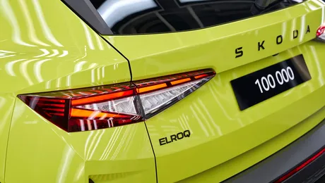 Skoda sărbătorește 100.000 de exemplare Elroq, la doar un an de la startul producției