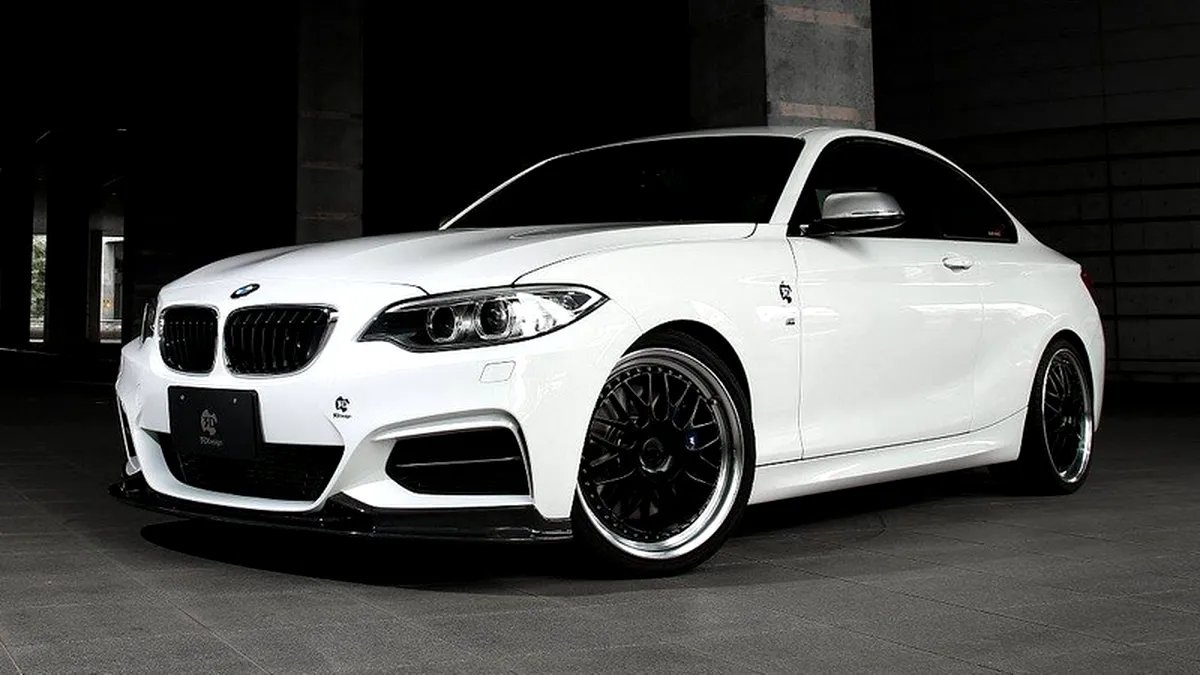 Întoarcerea la alb-negru cu BMW M235i şi 3D Design