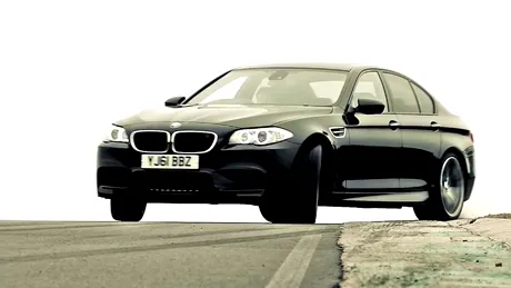 VIDEO: Noul BMW M5, dezlănţuit pe circuit