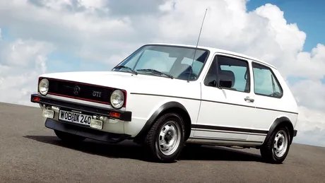 Volkswagen Golf a împlinit 40 de ani de existenţă!