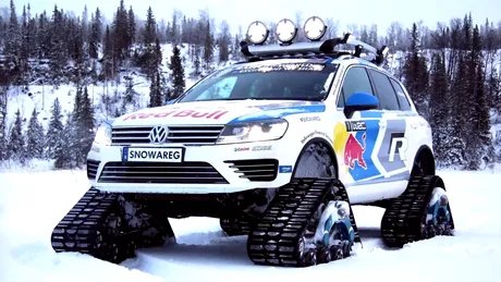 Volkswagen Snowareg nu pare impresionat de Raptortrax [VIDEO]