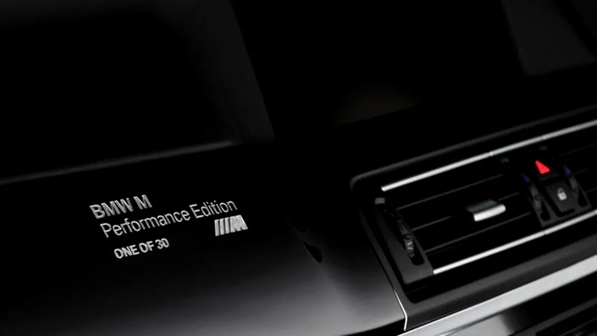 BMW lansează ediţia M Performance pentru M3 şi M5