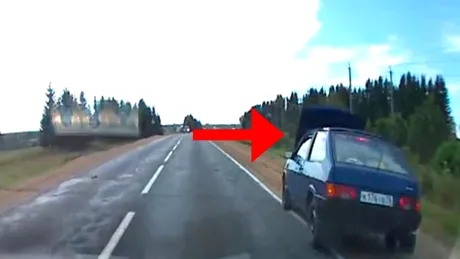 VIDEO: Cum frânează o Lada Samara
