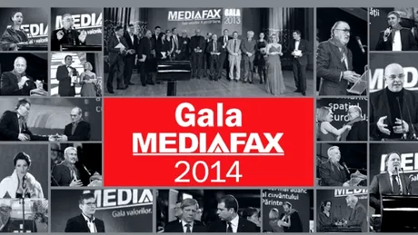 Agenţia de presă Mediafax premiază valorile anului la 
