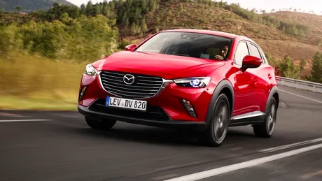 Mazda CX-3, preţurile în România: de la 15.290 euro cu TVA!