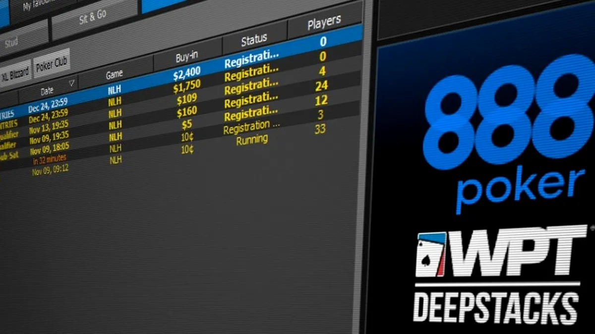 Parteneriat între WPTDeepStacks™ și 888poker pentru 3 serii WPT din aprilie 2021