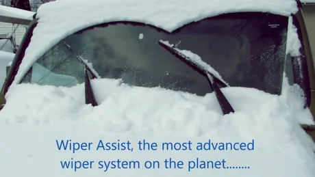 VIDEO: Wiper Assist, invenţia care îţi poate face viaţa mai uşoară iarna