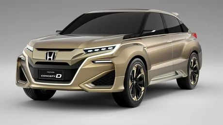 Concept D prefigurează vârful de gamă Honda în China