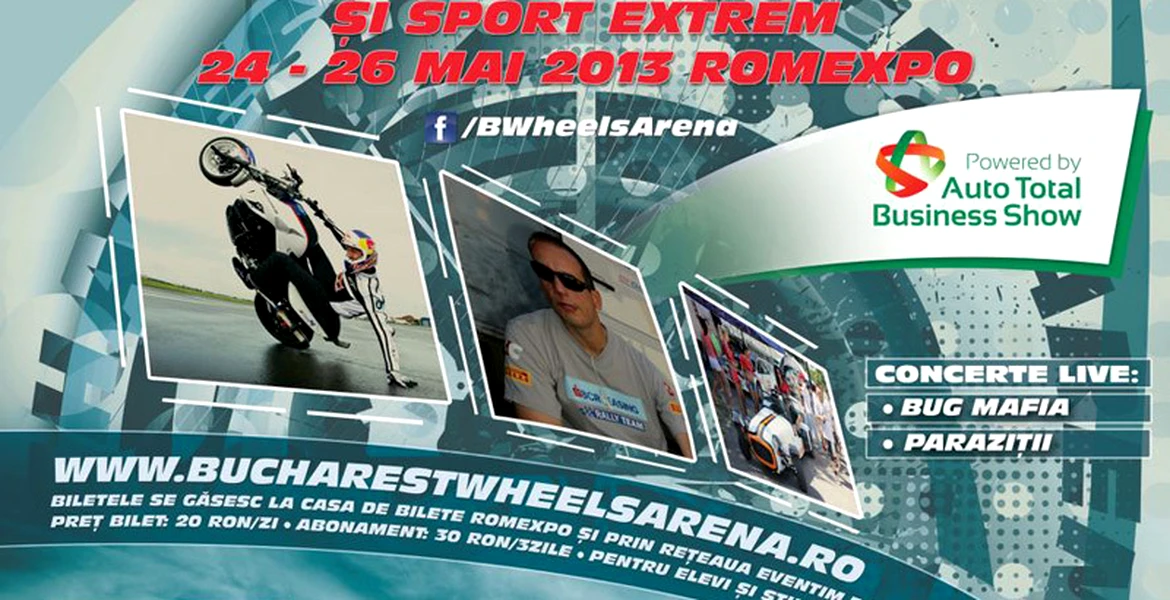 Bucharest Wheels Arena 2013  – Program şi detalii