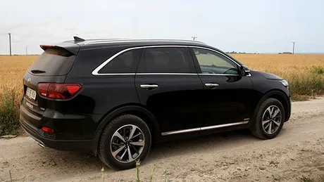 Test drive Kia Sorento 2.2 DSL - Un SUV confortabil şi spaţios, cu o paletă bogată de opţiuni