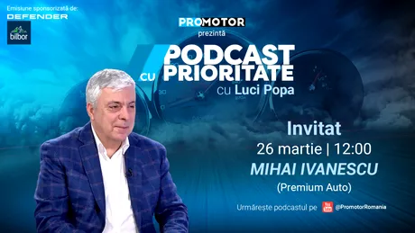 „Podcast cu Prioritate” #70 by ProMotor: Range Rover, inovație și lux – Discuție cu Mihai Ivănescu