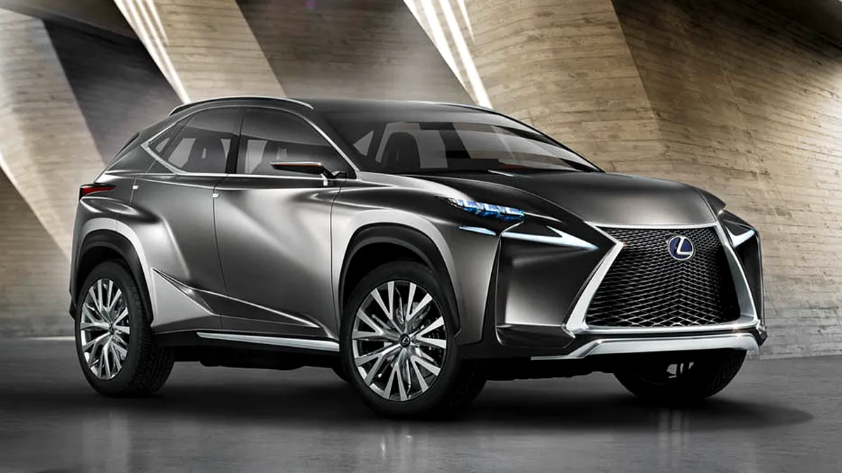 Conceptul Lexus LF-NX, dezvăluit înainte de premiera de la Frankfurt