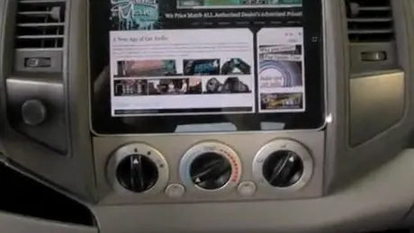 iPad ajunge deja în maşini