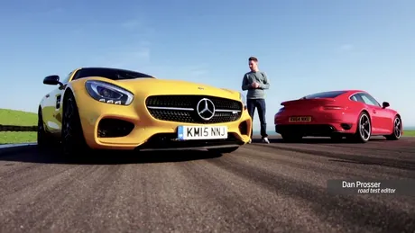 Test EVO: Mercedes AMG GT S vs Porsche 911 Turbo. VIDEO