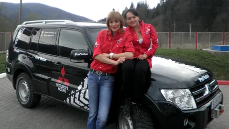 Roxana Ciuhulescu participă la o etapă de off-road