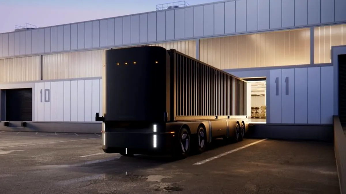 Startup-ul Humble, apărut de nicăieri, prezintă un camion electric autonom fără cabină