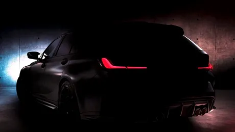 BMW a publicat o nouă imagine-teaser cu viitorul break de performanță M3 Touring