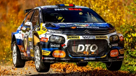 O noua performanță pentru Norbert Maior în Campionatul Național de Raliuri