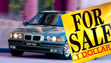 BMW vândut cu 1 dolar... din greşeală