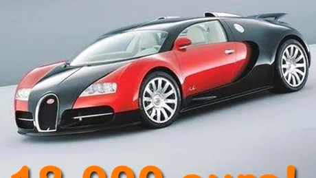 Bugatti Veyron de închiriat în Marea Britanie