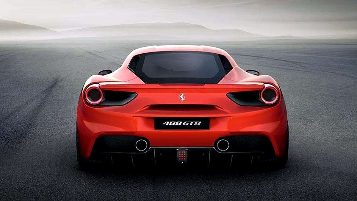 Noul Ferrari 488 GTB - informaţii şi imagini oficiale cu urmaşul lui 458 Italia