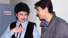 Cum arătau Teo Trandafir și Mircea Badea în 1994, când debutau la Tele 7abc. Imagini de COLECȚIE din urmă cu 30 de ani