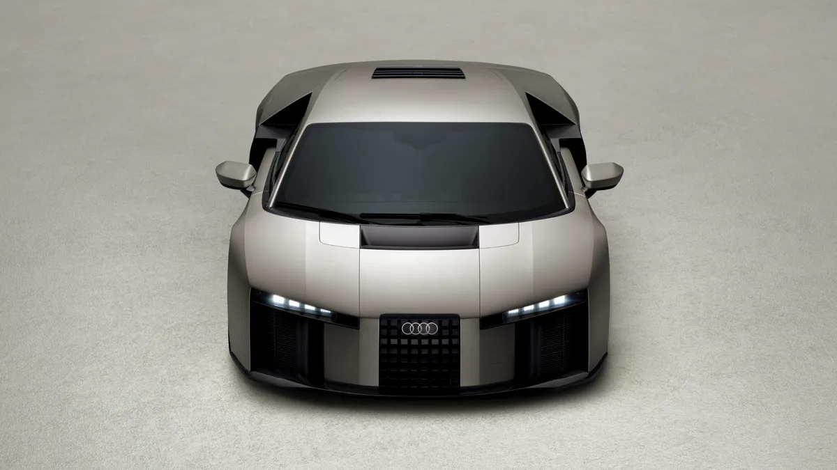 Primul prototip de Audi Nuvolari a fost construit în doar 405 zile, în ciuda complexității configurației hibride