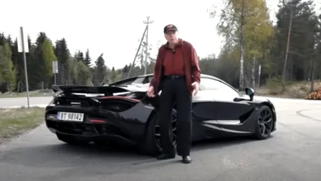 Ce vârstă are cel mai bătrân posesor de McLaren din lume?