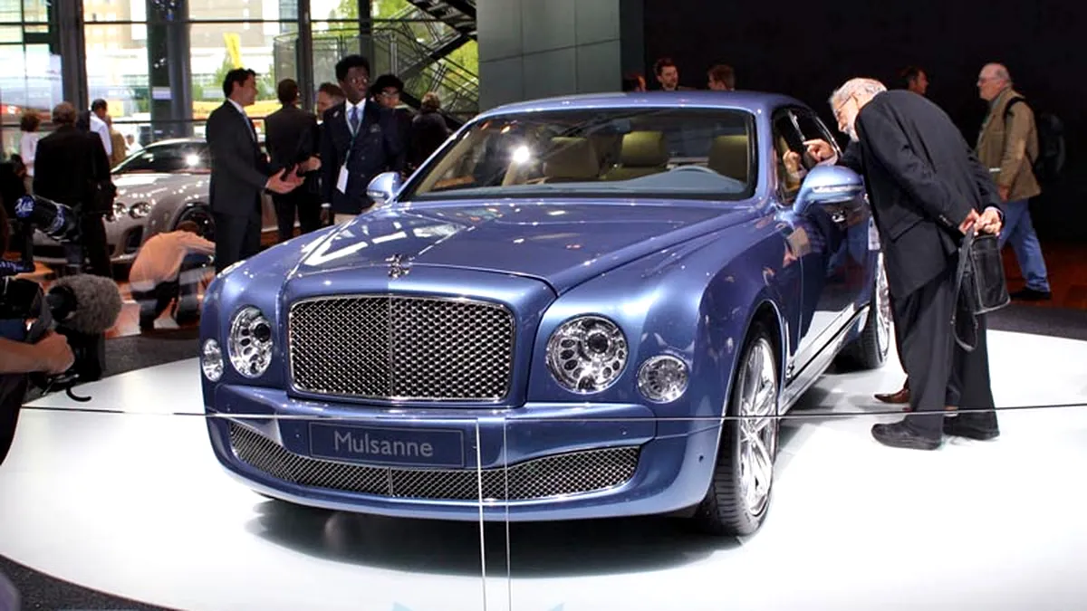 Bentley Mulsanne - live la Frankfurt 2009