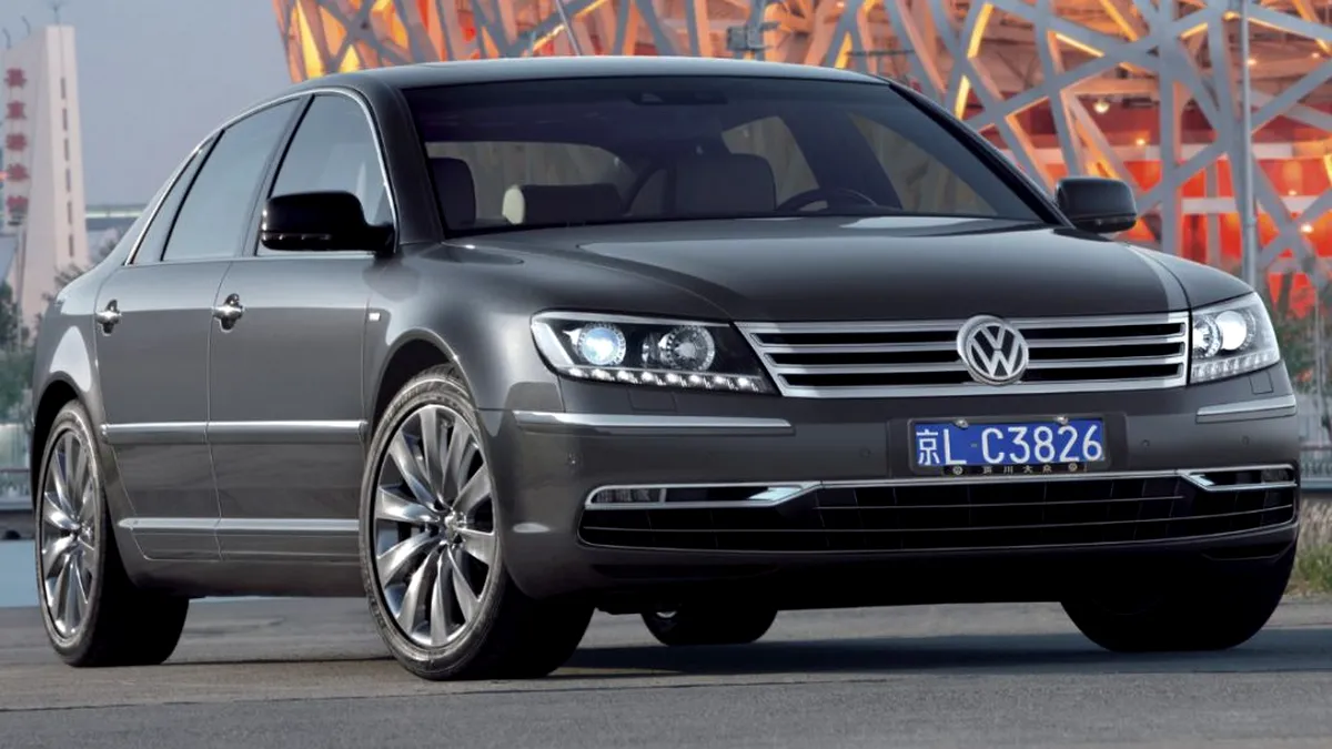 Noul Volkswagen Phaeton facelift a aparut. Poze si informatii