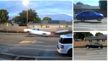 Video | Un limitator de viteză din SUA aruncă mașinile în aer. Până acum au fost filmate 100 de „lansări reușite”
