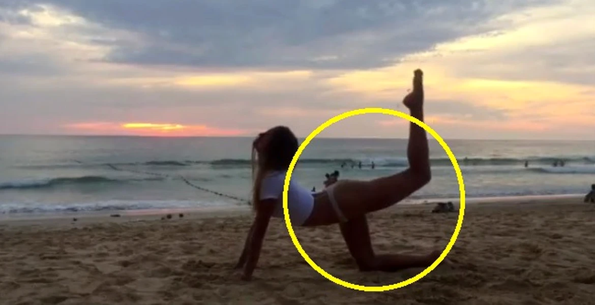 Rusoaica de 24 de ani şi-a arătat incredibila flexibilitate într-o serie de videoclipuri postate pe Instagram – VIDEO