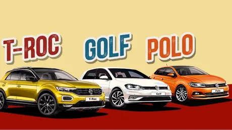 Programul RABLA 2019. Ce preţuri şi dotări au modelele Volkswagen. Polo costă 9.700 EURO TVA inclus