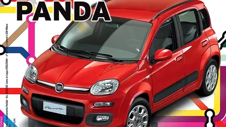 Primele randări cu noua generaţie Fiat Panda