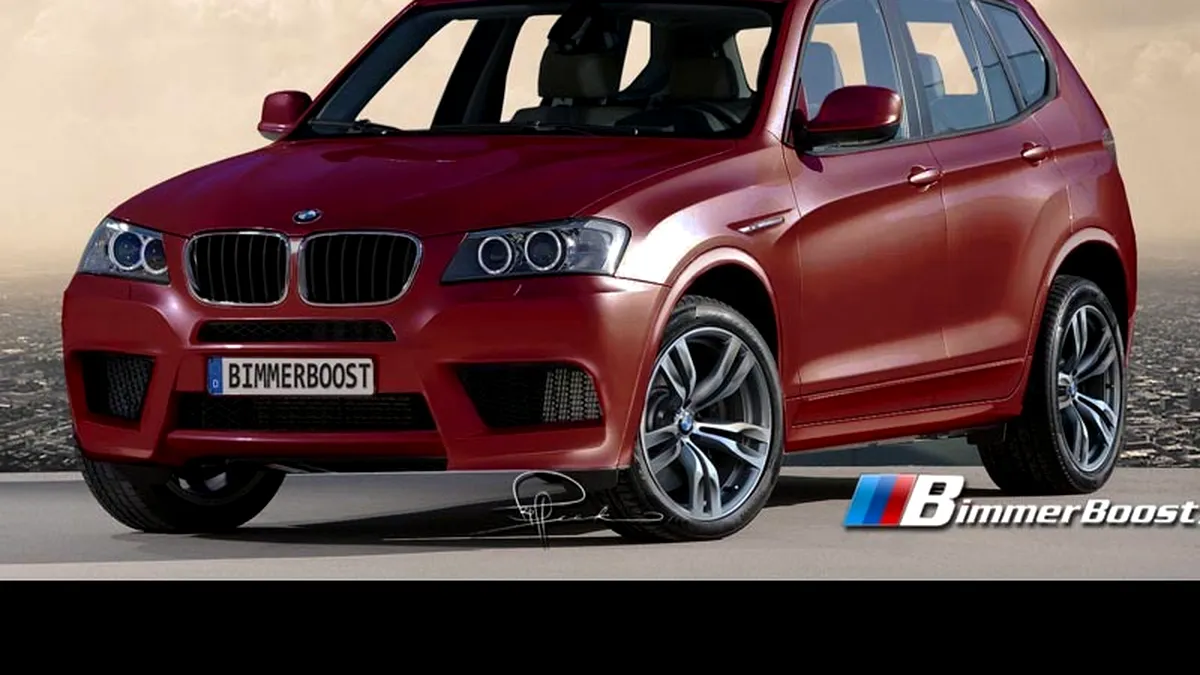 Schiţe: aşa ar putea arăta BMW X3 M