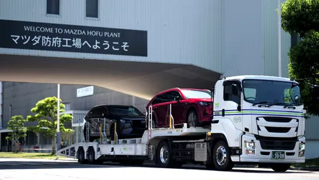Mazda va folosi motorina regenerabilă drept combustibil pentru camioanele care livrează mașinile finite 