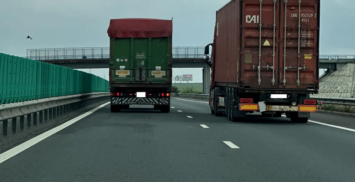 2025: Este legal ca TIR-urile să depășească pe autostradă sau pe un Drum Național?