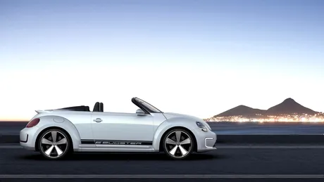 Concept cabrio electrificat la Beijing: VW E-Bugster Cabrio