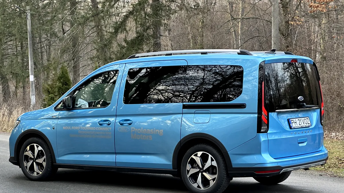 Ford Tourneo Connect - Spațiu și dotări multe într-un format practic - VIDEO