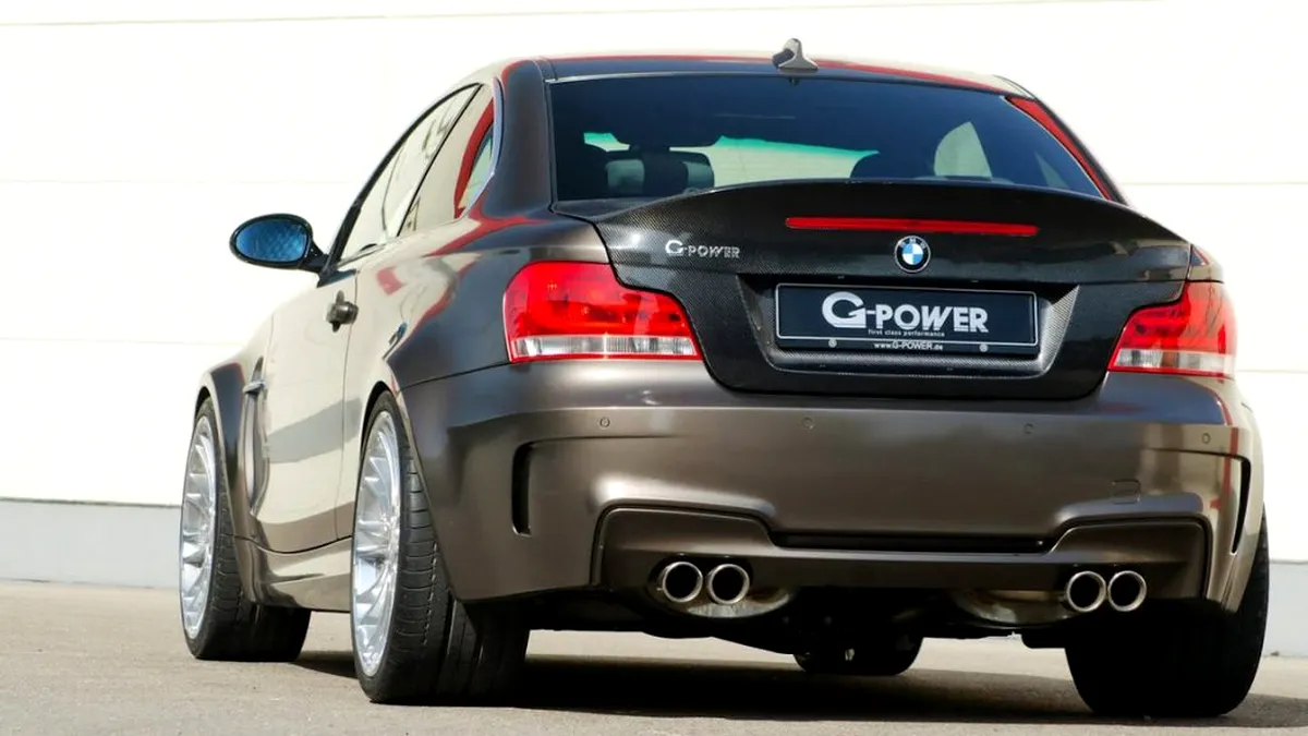 Tuning G-Power pentru BMW 1 M Coupe