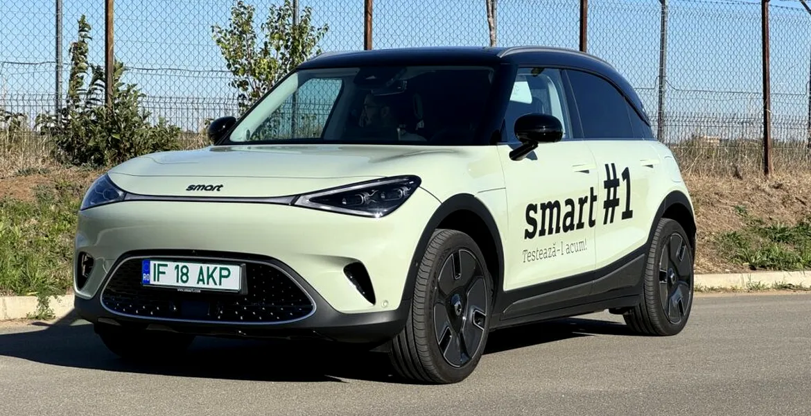 Noul Smart #1 – Design inedit și peste 400 km de autonomie electrică – VIDEO