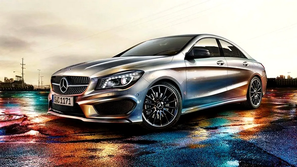 Primele imagini oficiale cu Mercedes-Benz CLA 45 AMG