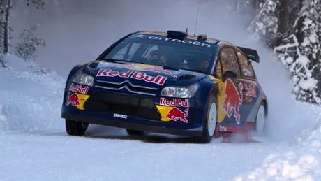 Kimi Raikkonen accident cu Citroen C4 WRC
